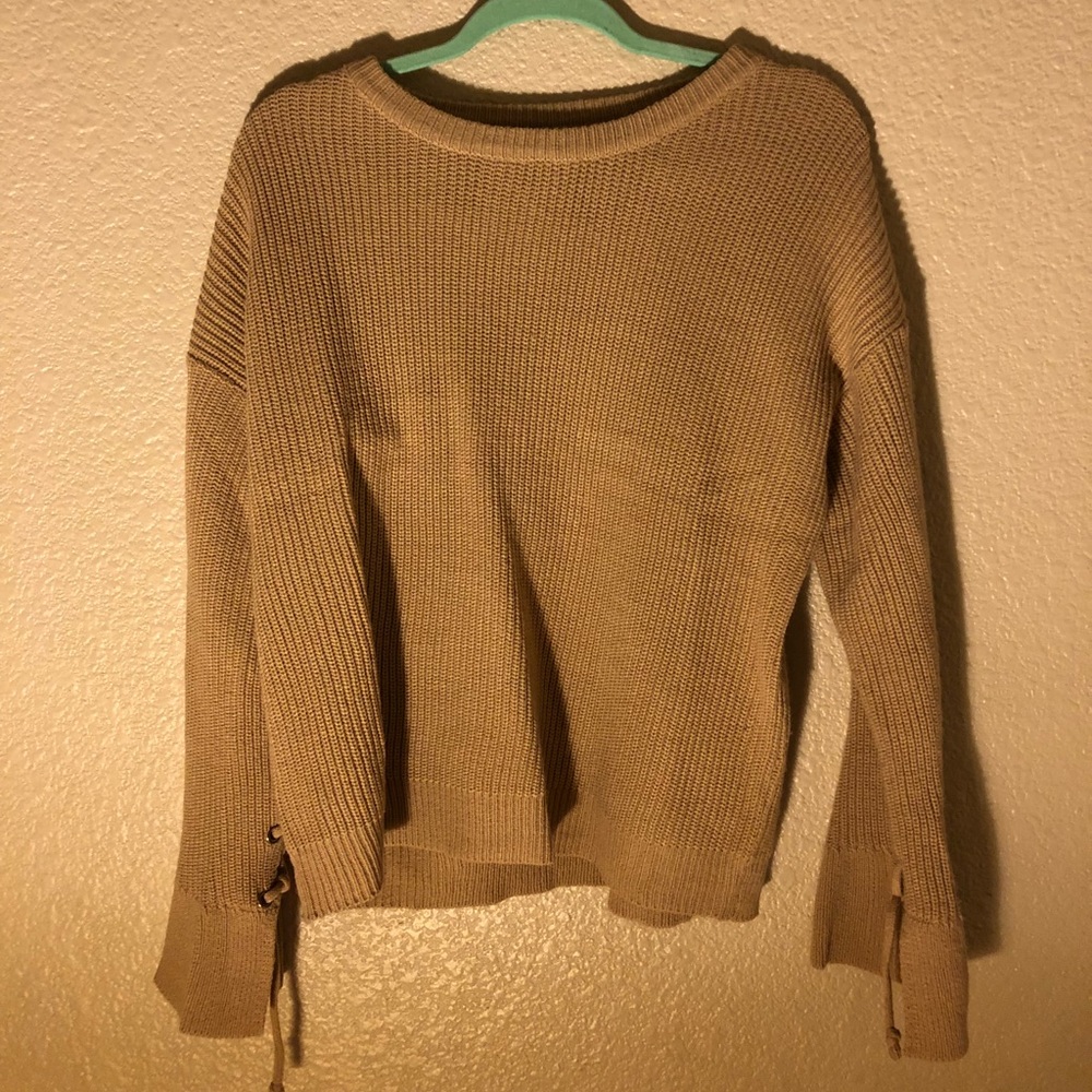 Super Unique Long Sleeve Knit Sweater